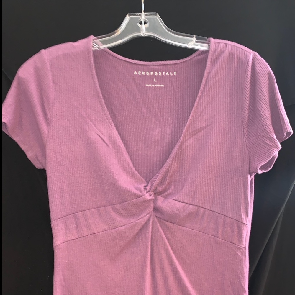 AEROPOSTALE RIBBED SHIRT SIZE L